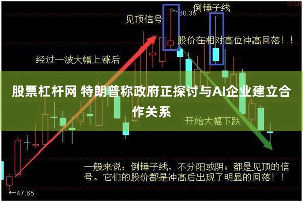 股票杠杆网 特朗普称政府正探讨与AI企业建立合作关系